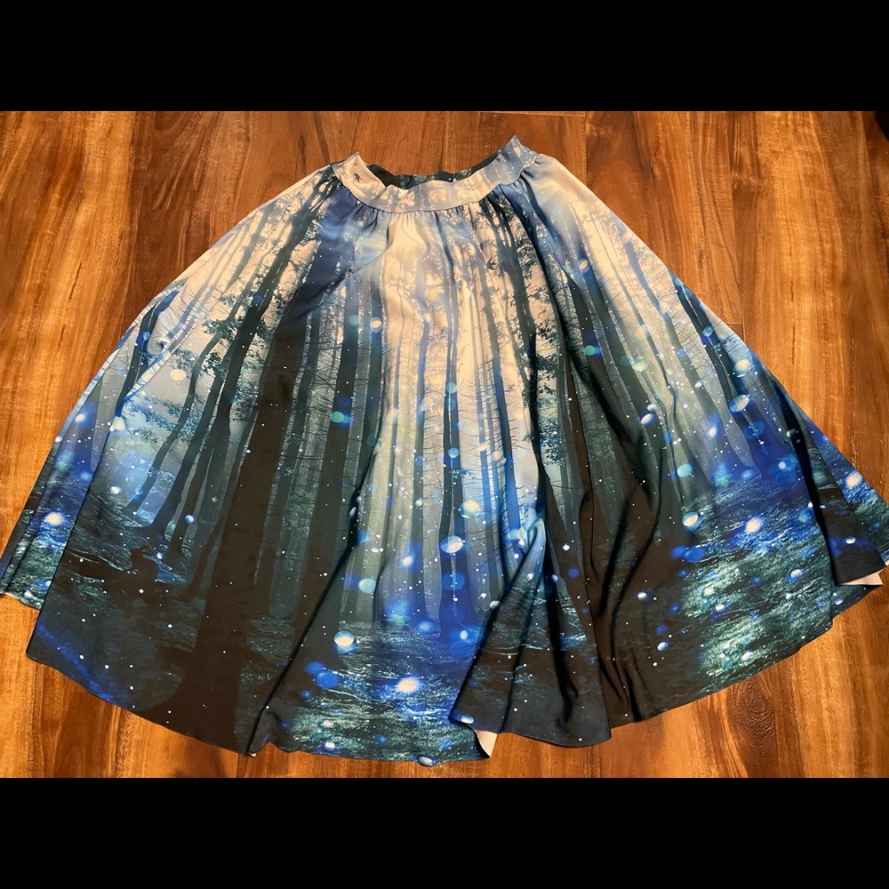 Blackmilk Forest Orbs Pocket Midi Skirt